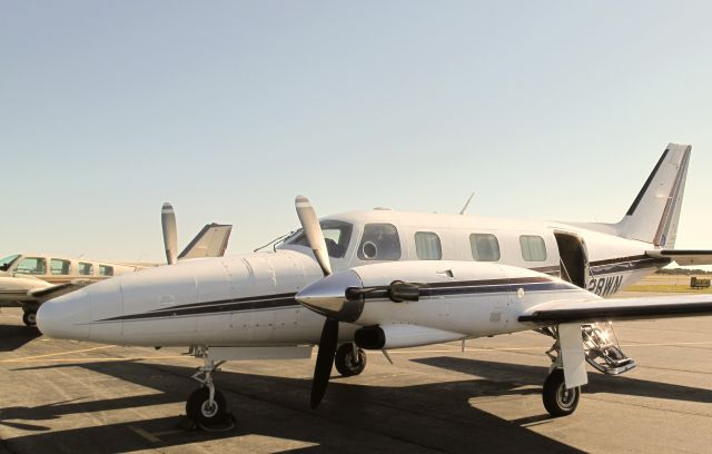 Piper Navajo (N28WN) - RELIANT AIR at Nantucket. RELIANT AIR sells the ceapest fuel at Danbury airport!