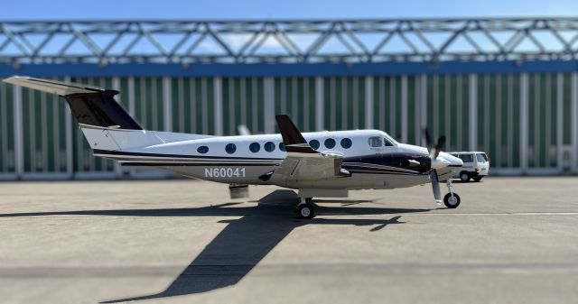 Beechcraft Super King Air 300 (N60041) - Ferry flight Germany to USA. 14-APR-2022