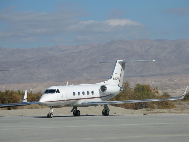 GROB Tutor (N357PR) - Gulfstream type G-1159A at Jacqueline Cochran (Therma), CA