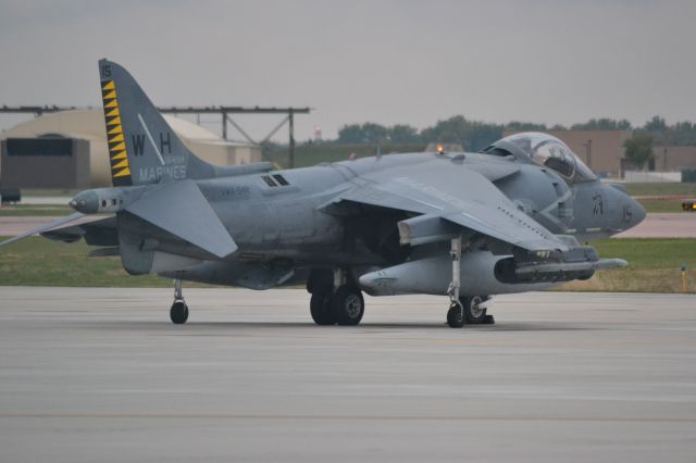 16-4154 — - 164154 AV-8B assigned to VMA-542 sitting on West GA Tarmac in Sioux Falls SD