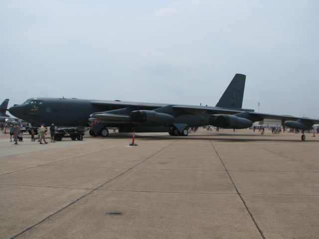 Boeing B-52 Stratofortress (60-0011) - The mighty B-52 at Barksdale Air Force Base.