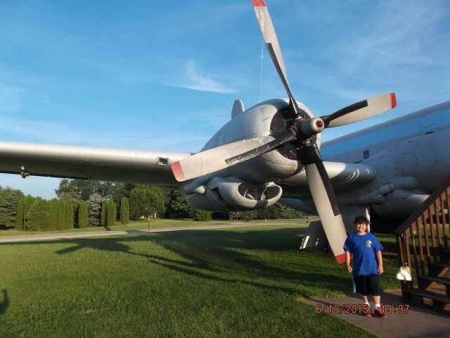 Boeing C-97 Stratofreighter (N227AR) - Look at that prop