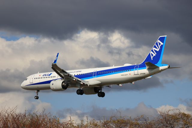 Airbus A321 (JA140A) - November 4th 2021:HND-HKD.
