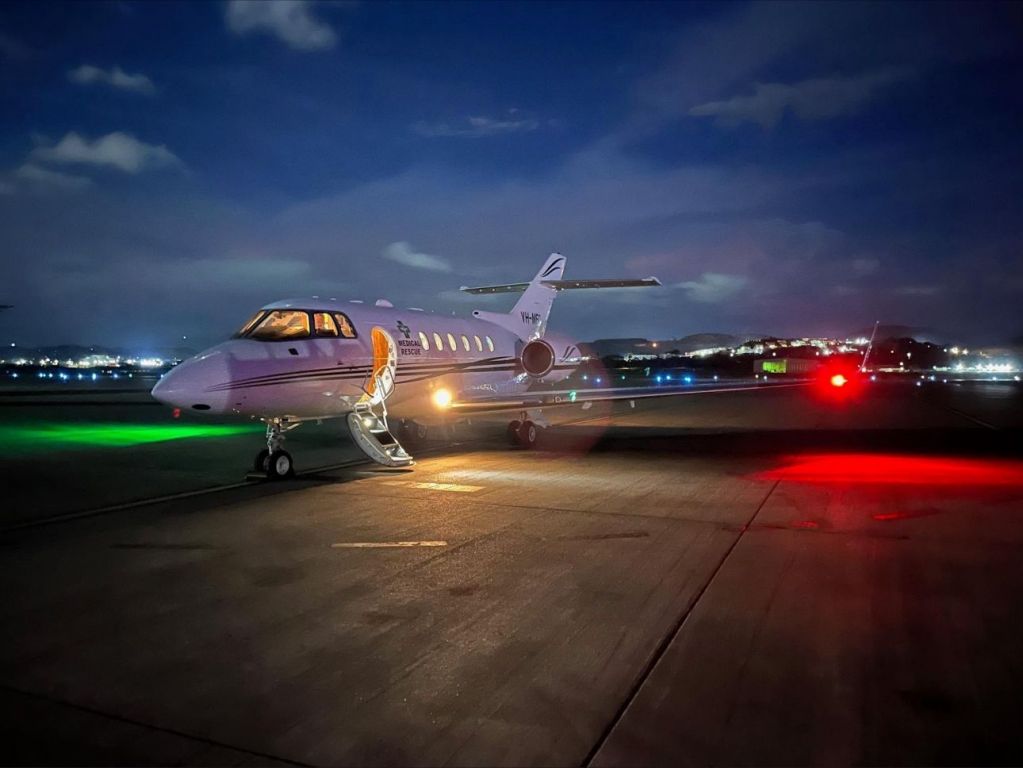 Photo of Hawker 800 (VH-MED) - FlightAware