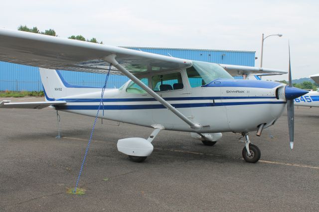 Cessna Skyhawk (N64182) - N64182 tied down at Robertson, days before its crash on July 26, 2012.