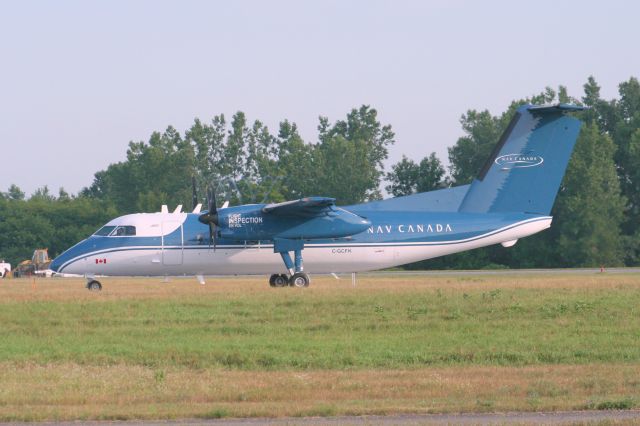 C-GCFK — - Heading towards rwy 25 in the early morning hrs.