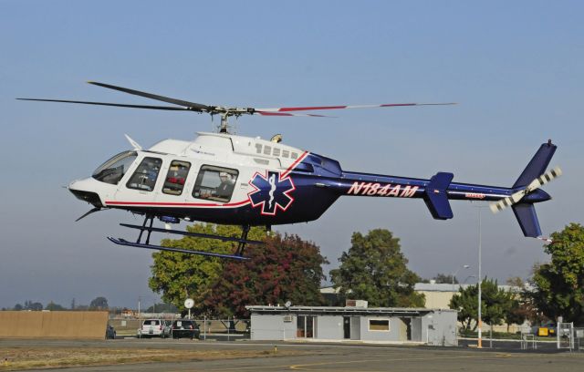 Bell 407 (N184AM) - Bell Helicopter Textron Canada 407 at Merced Regional Airport (KMCE)