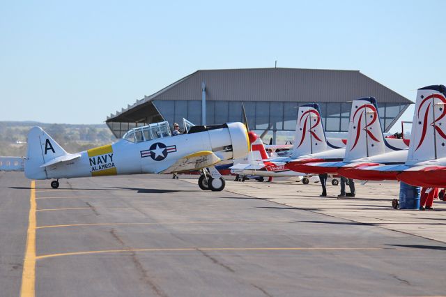 North American T-6 Texan (VH-WWA) - NAA Texan A VH-WWA YPEA May 2012