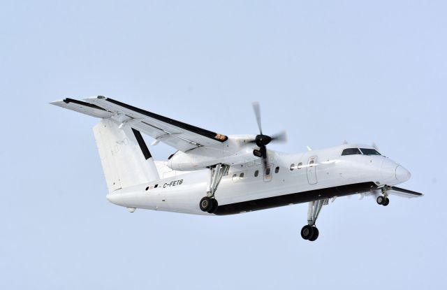 de Havilland Dash 8-100 (C-FETB) - Coming back from a local test flight, 31-01-2025