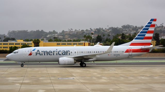 Boeing 737-800 (N343PN) - 9/27/21