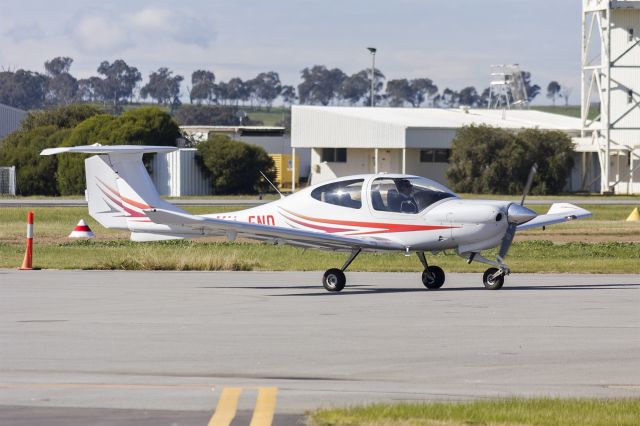 Diamond Star (VH-END) - Diamond Star DA-40 (VH-END) taxiing at Wagga Wagga Airport.