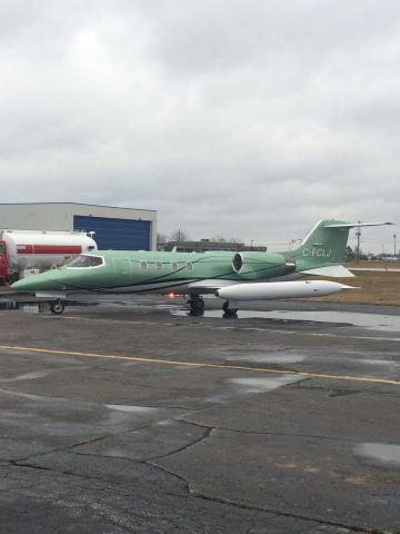 Learjet 35 (C-FCLJ) - Taken on Great Lakes Flight Centre ramp