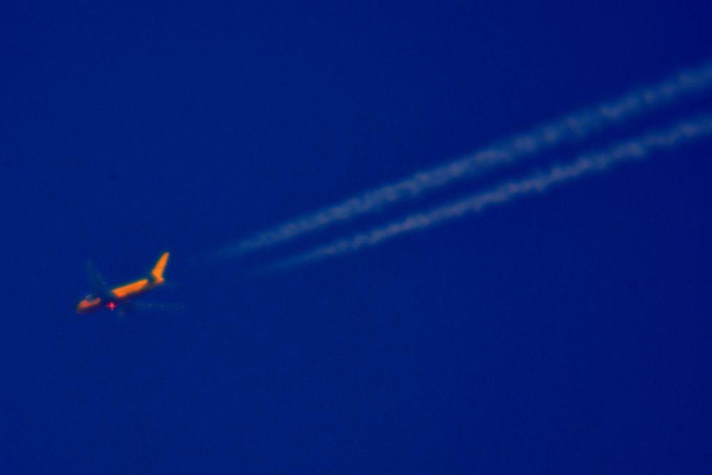 BOEING 767-200 (N773AX) - ABX Air 552 N Kentucky Intl to John F Kennedy Intl  over Cleveland 37,000 ft. 08.02.15.