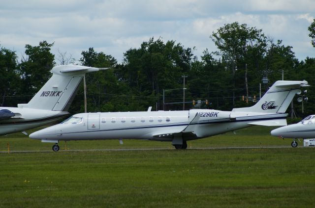 Learjet 45 (N229BK) - Stopped in at KMPO. Pocono 400 was running.