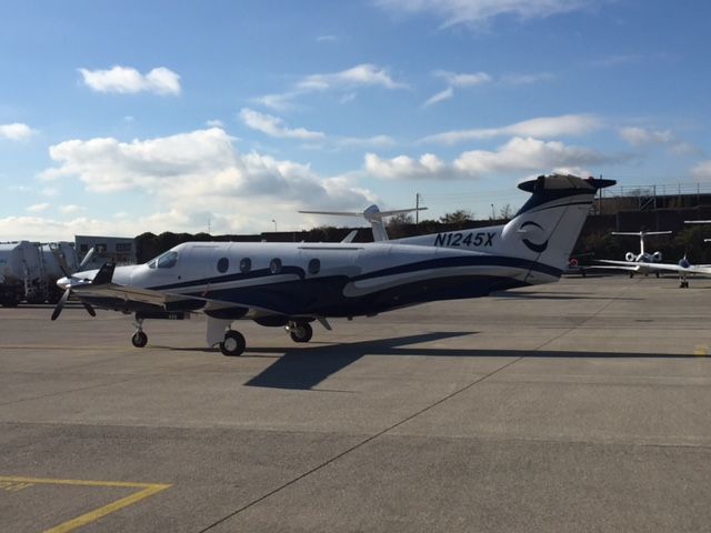 Pilatus PC-12 (N1245X)