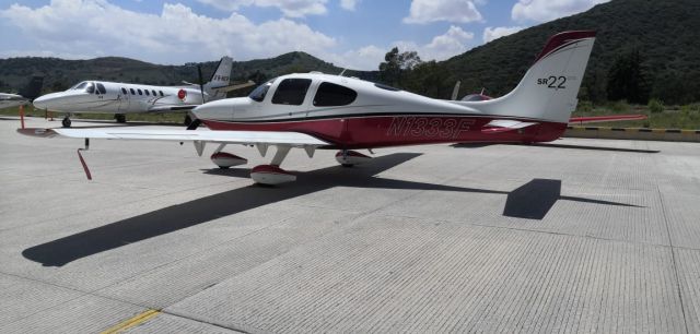 Cessna 400 (N1333F) - THE MONARCH RAMP