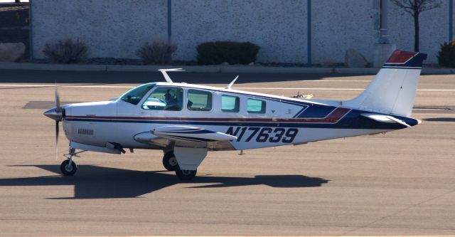 Beechcraft Bonanza (36) (N17639) - Parked near El Aero at Carson City