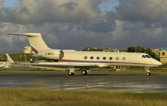 Gulfstream Aerospace Gulfstream V (JCO55L) - A early morning arrival 