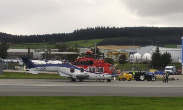 Eurocopter Super Puma (EC-225) (G-CHCN) - CHC Scotia Eurocopter EC225LP Super Puma G-CHCN in Aberdeen 