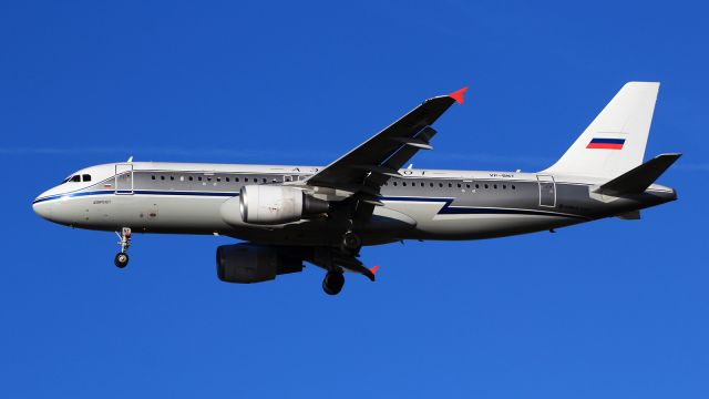 Airbus A320 (VP-BNT) - Aeroflot Retro