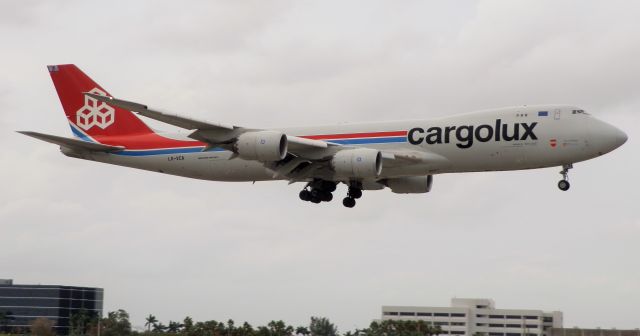 BOEING 747-8 (LX-VCA) - No Global Large Cargo Handling Intl.Airport is complete without Cargoluxbr /This B747-8F"Is a perfect example!