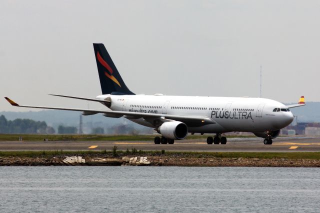 Airbus A330-200 (EC-NUL) - Plus Ultra A332 operating for Azores to BOS on 6/16/23.