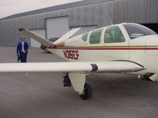 Beechcraft 35 Bonanza (N35EF) - WIFE IS CO-PILOT