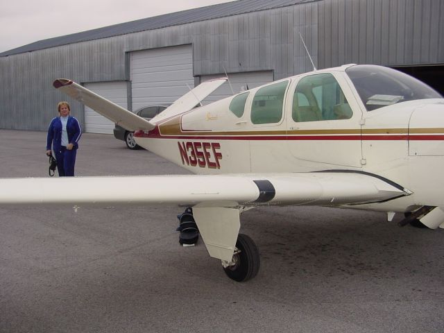 Beechcraft 35 Bonanza (N35EF) - WIFE IS CO-PILOT