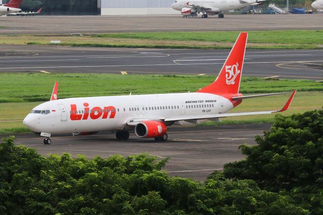 Boeing 737-900 (PK-LHY) - "50th Boeing 737-900ER" livery