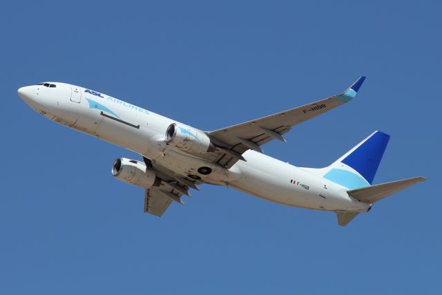 Boeing 737-800 (F-HIQB) - 10/03/2024:br /Cargo flight TLV > CDG.