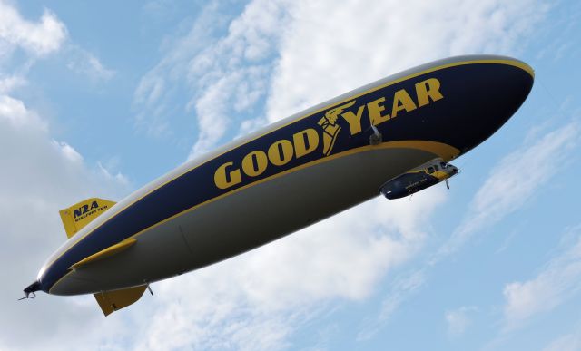 Unknown/Generic Airship (N2A) - This is Good Year's 2016 Zeppelin Dirigible "Wingfoot Two" departing with people on board, fall 2019.