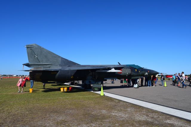 MIKOYAN MiG-27 Bahadur (N223ML) - Mikoyan-Gurevich MiG 23L Flogger S/N 0390323303 As seen at Sun n Fun 2017 8APR17 Lakeland, Florida