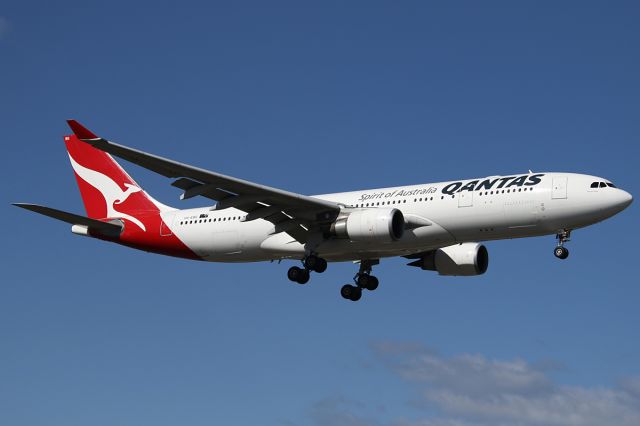 Airbus A330-200 (VH-EBG) - on 9 August 2019