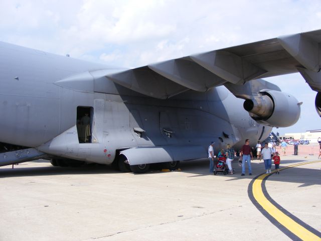 Boeing Globemaster III — - C-17 on display at Wings Over Whiteman 2010