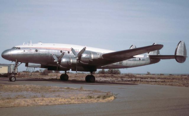 Lockheed EC-121 Constellation (N749NL) - Lockheed VC-121A Constellation 48-0612 at Avra Valley, Arizona on November 23, 2001. Its Lockheed construction number is 2604. It was delivered to the Air Force in January 1949 and retired in October 1967. Christier Flying Service Inc. bought it in May 1970 and registered it as N9465. Beaver Air Spray Inc. bought it in April 1979, registered it as C-GXKR and sold it to Conifair in 1979. It was registered N749VR, but recently its registration was changed to N749NL.