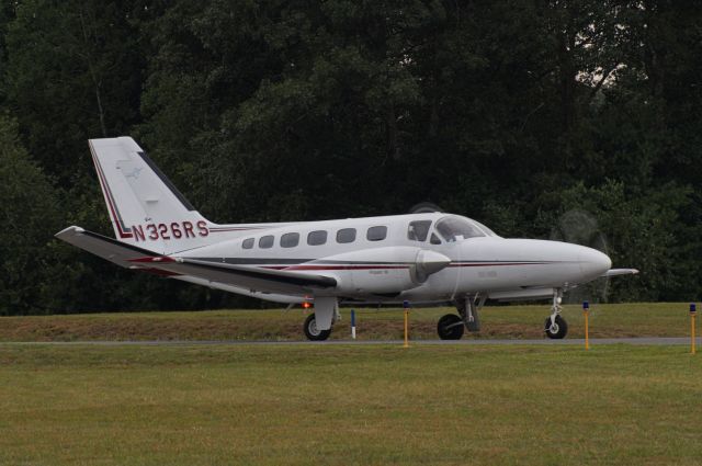 Cessna Conquest 2 (N326RS) - taken at Saratoga County Airport, NY Aug 2, 2017