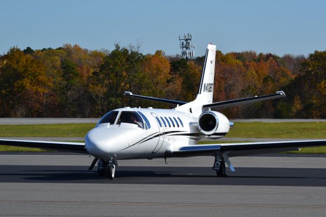 Cessna Citation II (N412BT) - PRESTIGE AVIATION LLC at KJQF - 11/16/17