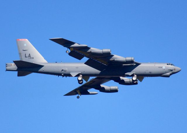 Boeing B-52 Stratofortress (61-0036) - At Barksdale Air Force Base.