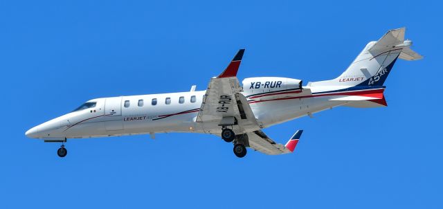 Learjet 45 (XB-RUR) - XB-RUR Bombardier Learjet 45XR s/n 45-038 - Las Vegas - Harry Reid International Airport KLASbr /Photo: Tomás Del Corobr /USA - Nevada May 15, 2025