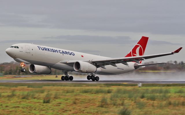 Airbus A330-300 (TC-JDS) - turkish cargo a330-200f tc-jds dep shannon 6/12/15.