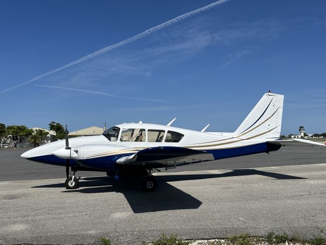 Piper Aztec (N976AZ) - Alpha Zulu looking sweet on Scott MacDonald Aircraft sales ramp! 