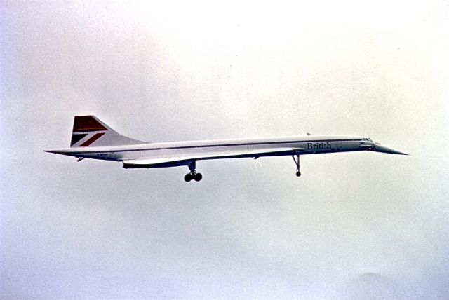 Aerospatiale Concorde (G-BOAC) - 2 SEPT 84