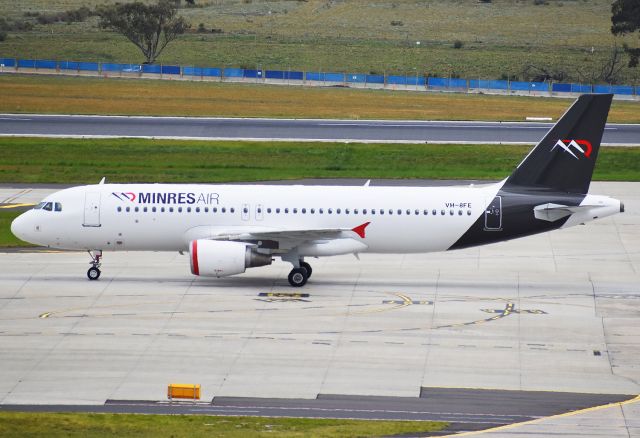 Airbus A320 (VH-8FE)
