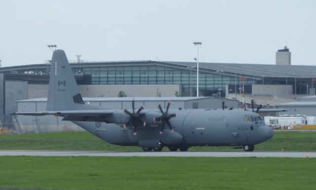 130603CC — - Shown here taxiing at Ottawa MacDonald International Airport is an Lockheed Martin CC-130J Hercules of the Royal Canadian Air Force in the Spring of 2017.