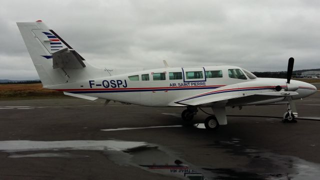 Cessna F406 Vigilant (F-OSPJ) - Air Saint Pierre Reims F406 Caravan II / Vigilant. French Name.