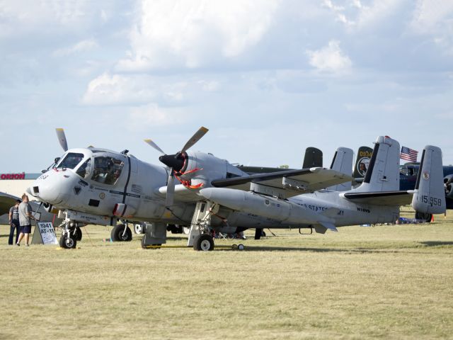 Grumman AO-1 Mohawk (N10VD) - Oshkosh 2013!