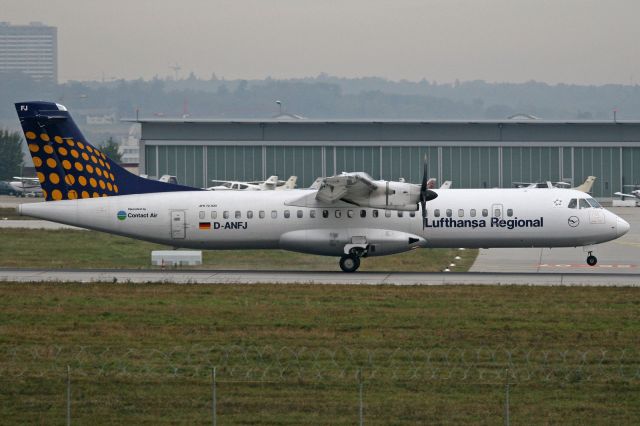 ATR ATR-72 (D-ANFJ) - "Lufthansa Régional" livery