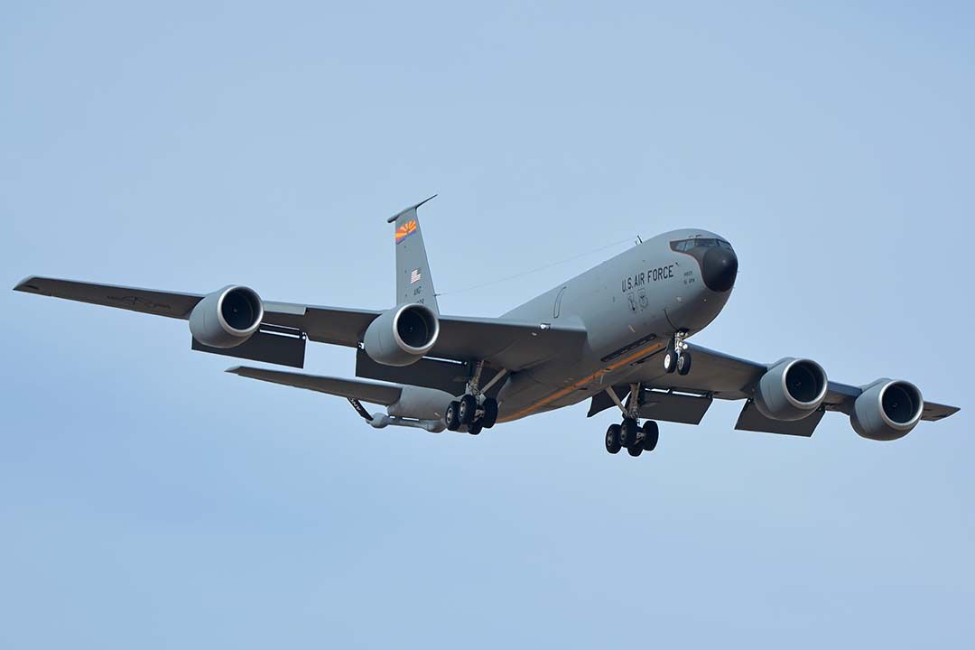 Boeing C-135B Stratolifter (6414829) - Arizona Air National Guard Boeing KC-135R Stratotanker 64-14829 at Luke Air Force Base on March 16, 2018. 