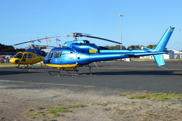 HELIBRAS VH-55 Esquilo (VH-RLR) - Mcdermott Aviation Twin Squiral at Flinders Island, Mar 2022