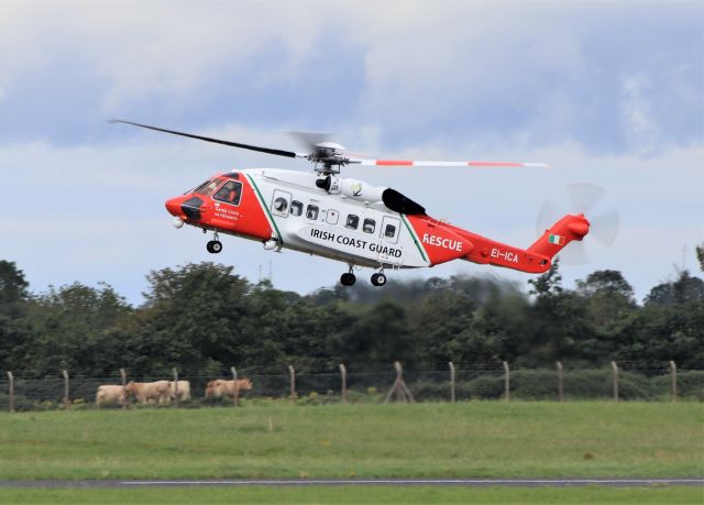 EI-ICA — - irish coast guard s-92a ei-ica training at shannon 30/8/20.